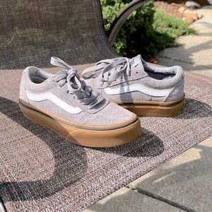 Kids Grey Vans